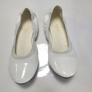DREAM PAIRS Women's White Ballerine Ballet Flats Size 8M